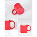 2016 Personnalisé Impression Logo Entreprise Tasse En Porcelaine Tasse De Café En Céramique Rouge Tasse